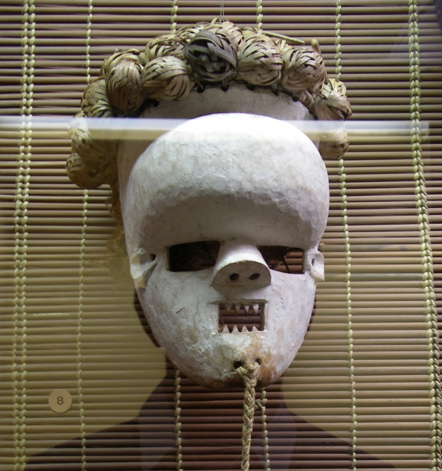 Jeremy Millar-Mask Self-Portrait Three